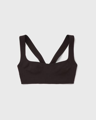 Nike WMNS x SKIMS STUDIO STRETCH SQUARE NECK BRA, brown