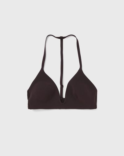 Nike WMNS x SKIMS STUDIO STRETCH TRIANGLE SPORTS BRA, brown