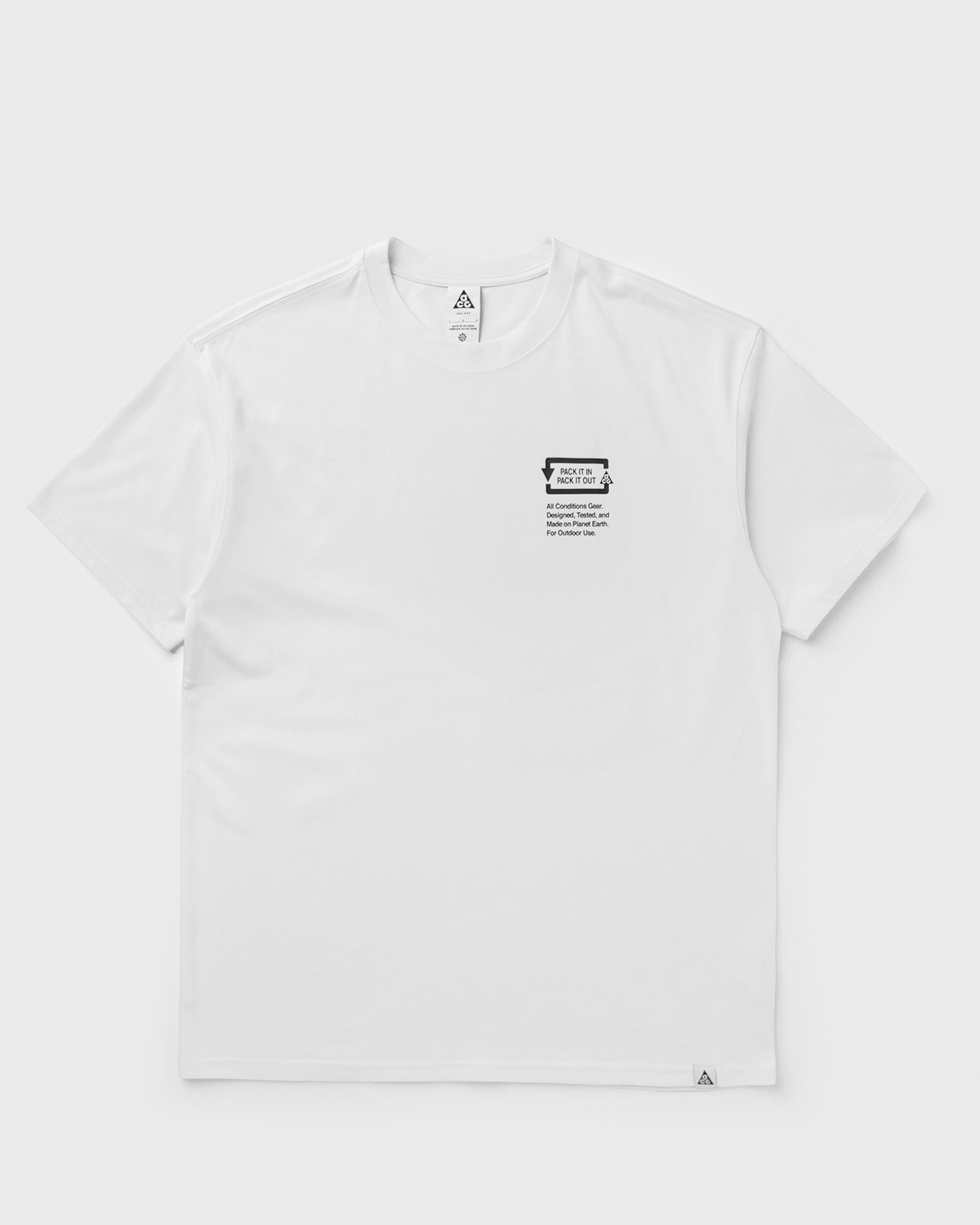Nike X ACG DF TEE PICKINOUT, white