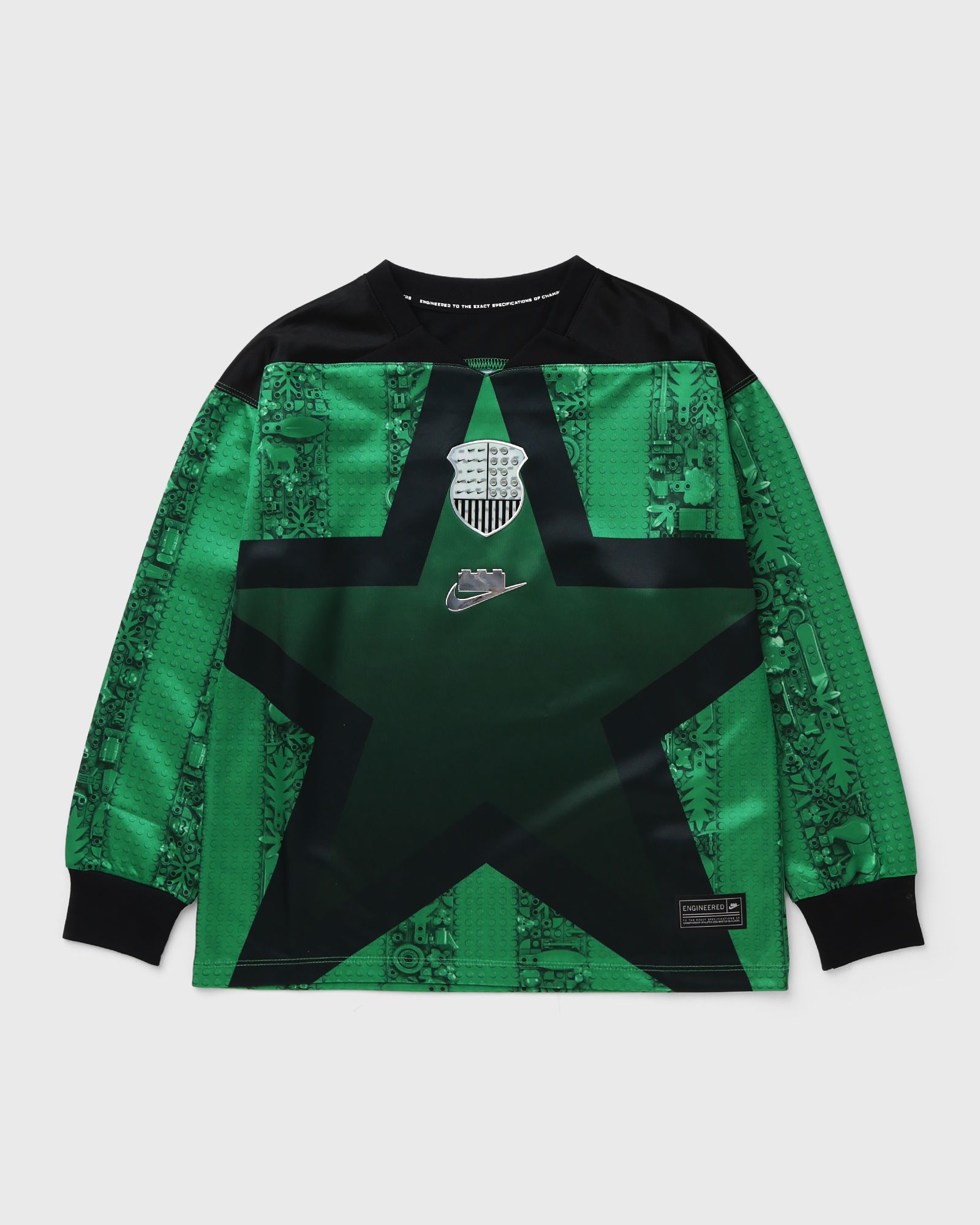 Nike X LEGO COLLECTION JERSEY GK, black|green