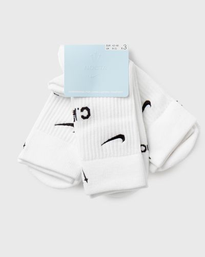 Nike X Nocta Crew Socks (3 Pairs), white