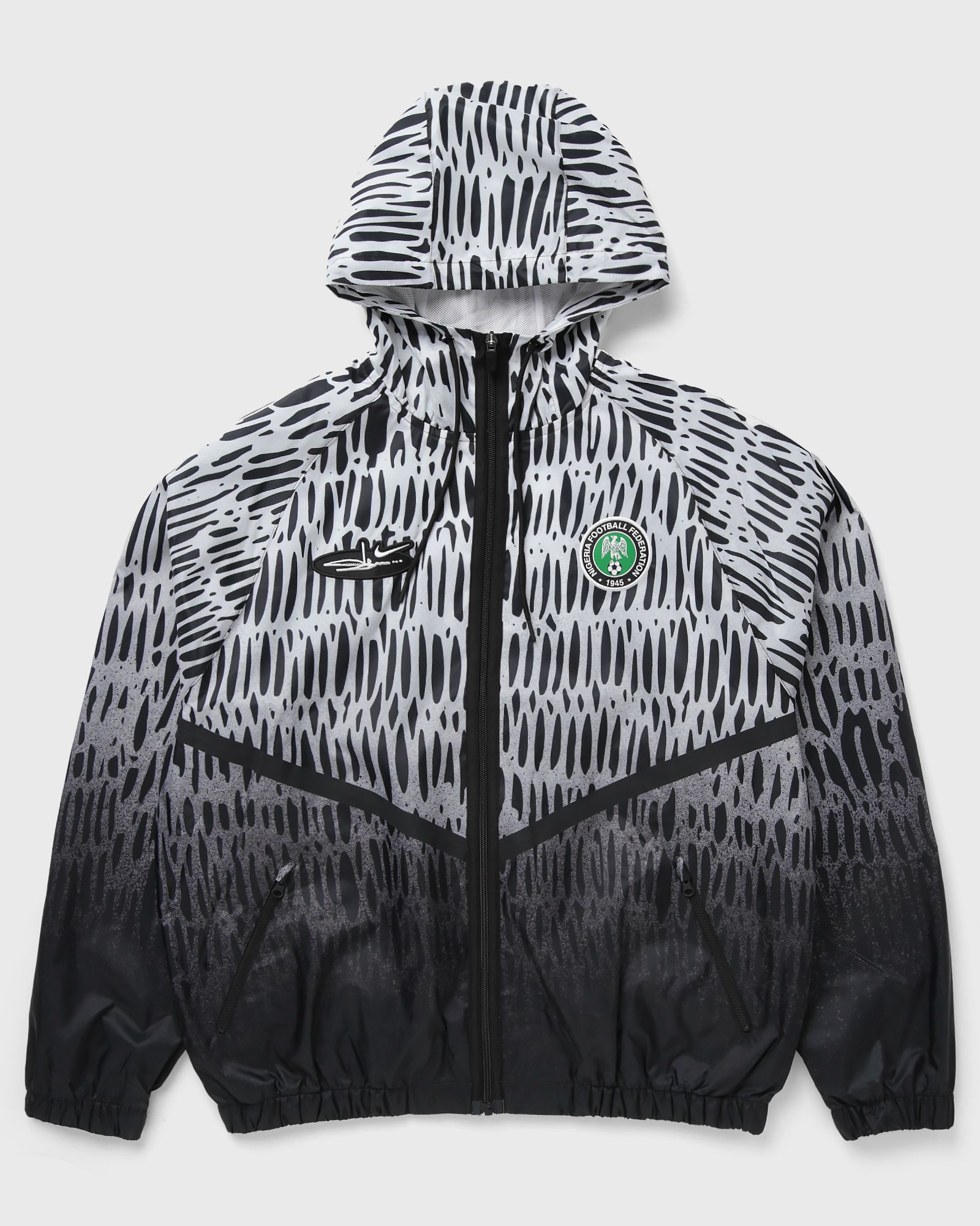 Nike X SLAWN x NIGERIA DF KMD X2 ANT JACKET, black|white