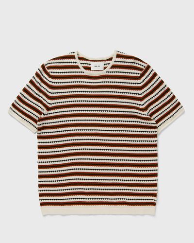 NN.07 Bari Tee 6686, red|beige