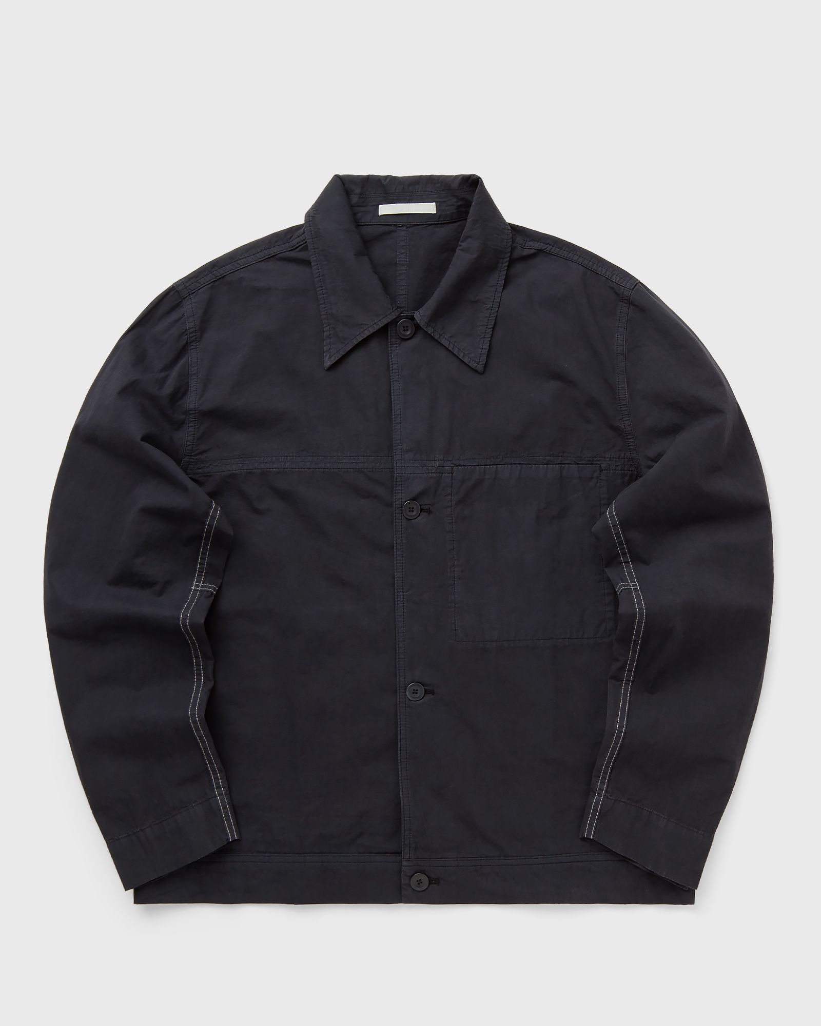 Norse Projects Arresskov Compact Cotton Overshirt, blue