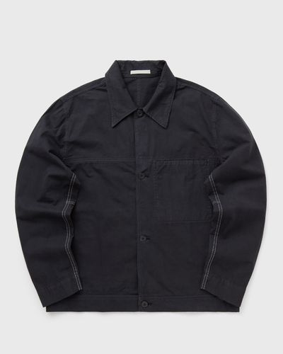 Norse Projects Arresskov Compact Cotton Overshirt, blue