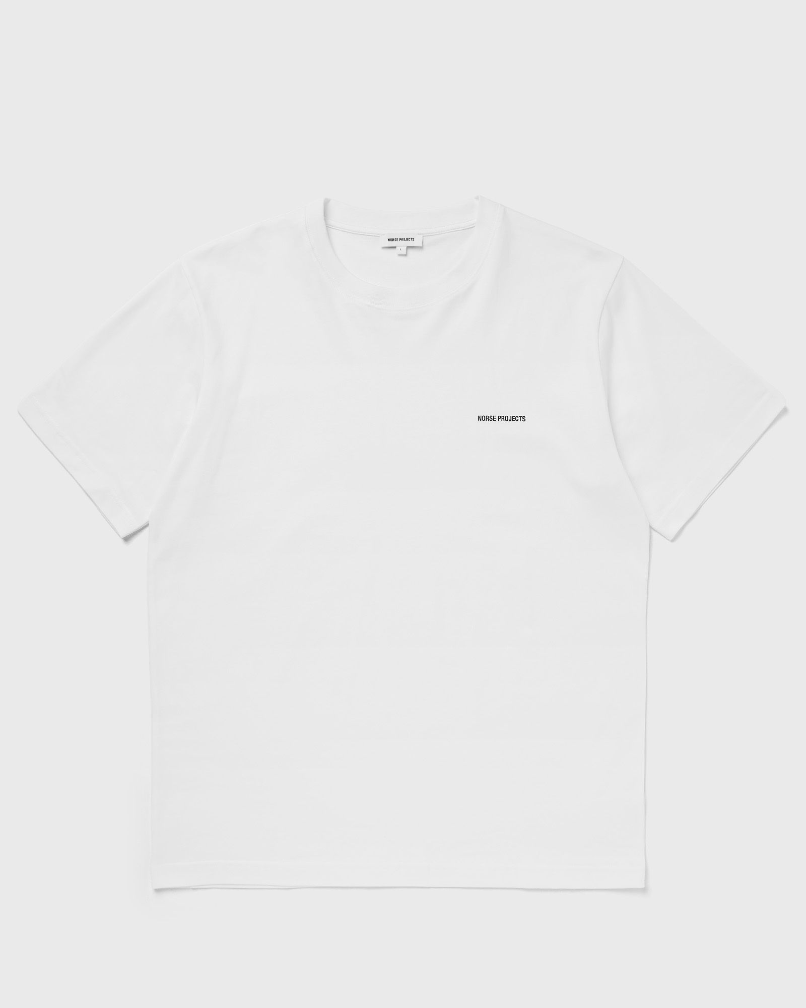 Norse Projects Dyrehaven Organic Logo Print Tee, white