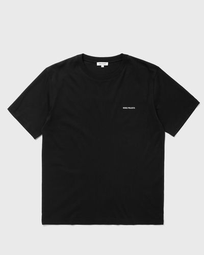 Norse Projects Dyrehaven Organic Logo Print Tee, black