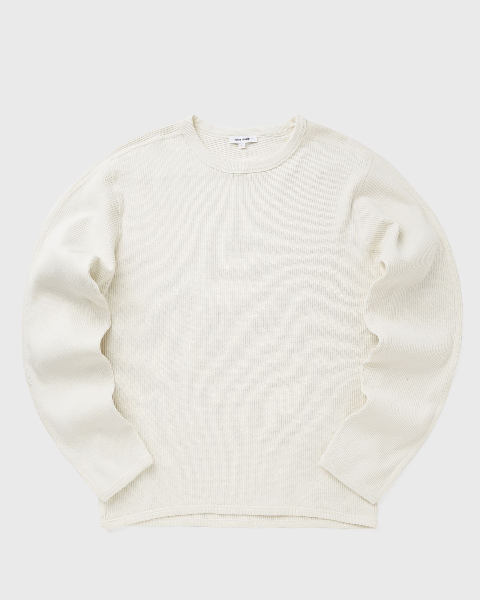 Norse Projects Eske Military Rib LS Tee, beige