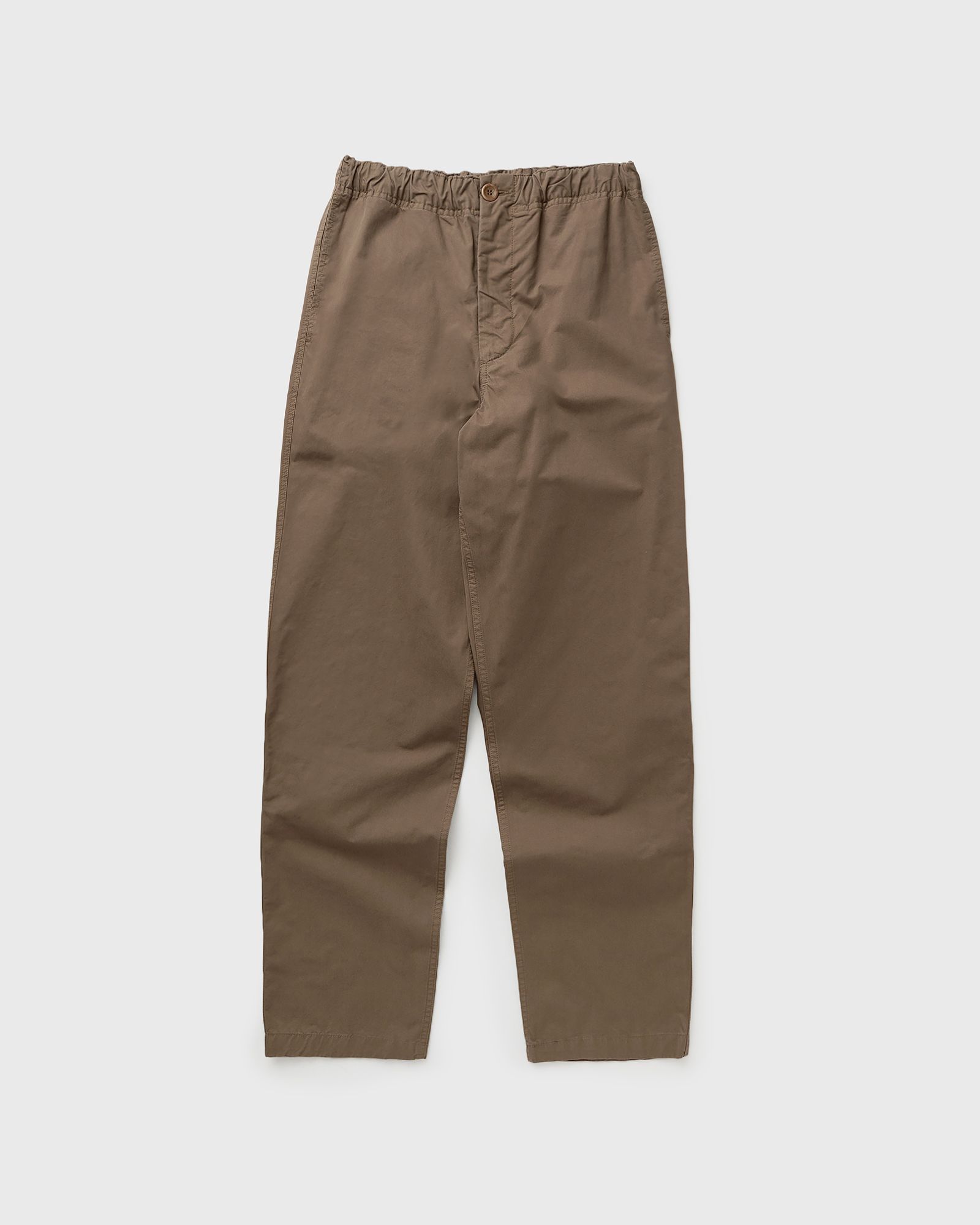 Norse Projects Ezra Regular Mineral Dyed Fine Twill Trousers, beige