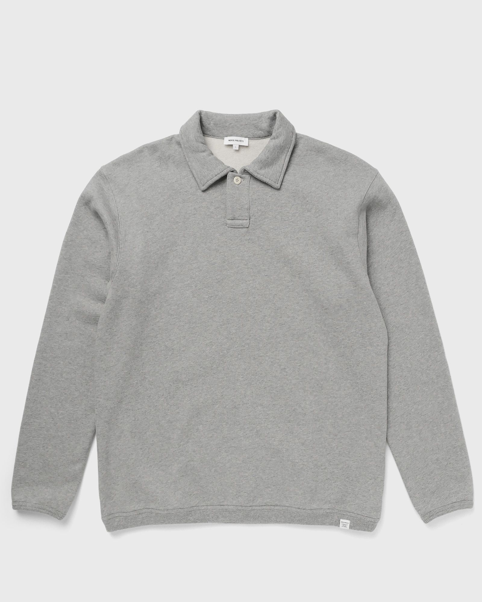 Hjartdal Brushed Diagonal Cotton Fleece Polo