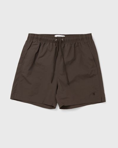 Norse Projects Kattegat Recycled Nylon Swimmers, brown