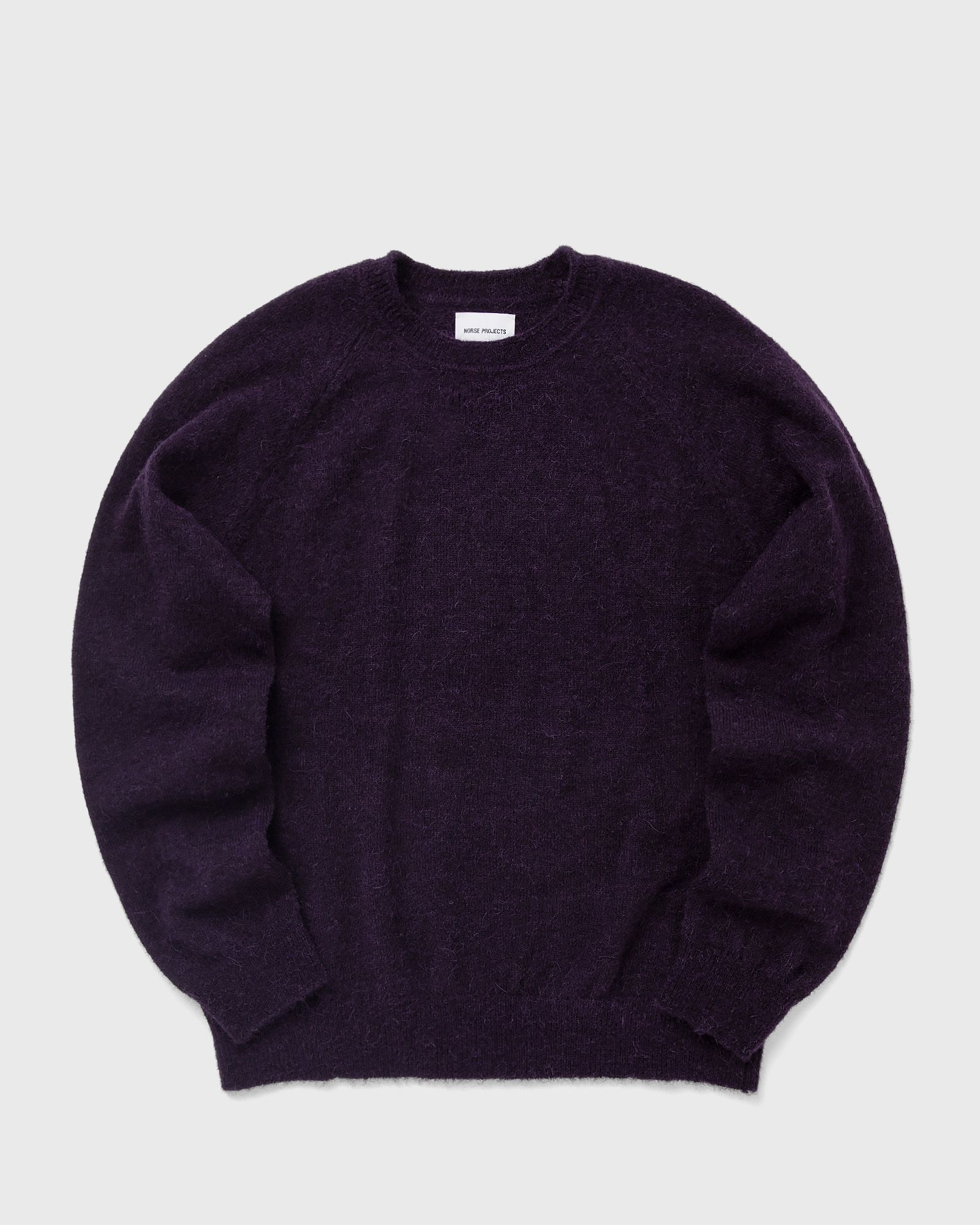 Norse Projects Nordevik Baby Alpaca Sweater, purple