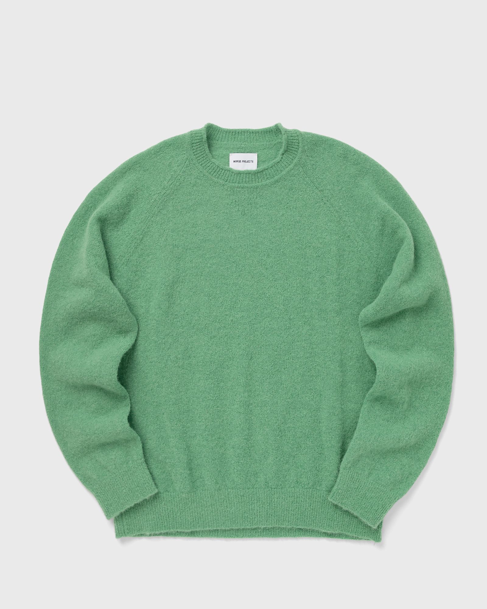 Norse Projects Nordevik Baby Alpaca Sweater, green