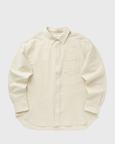 Norse Projects OLE OVERSIZED CHECK SHIRT, beige