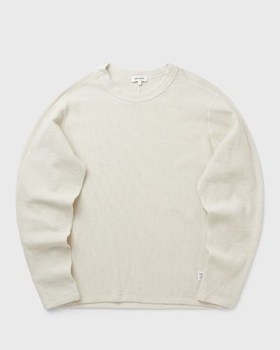 Norse Projects Stevns Cotton Hemp Military Rib LS Tee, beige