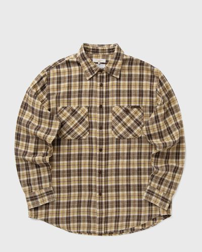 Nudie Jeans Julian Worker Shirt Check, brown