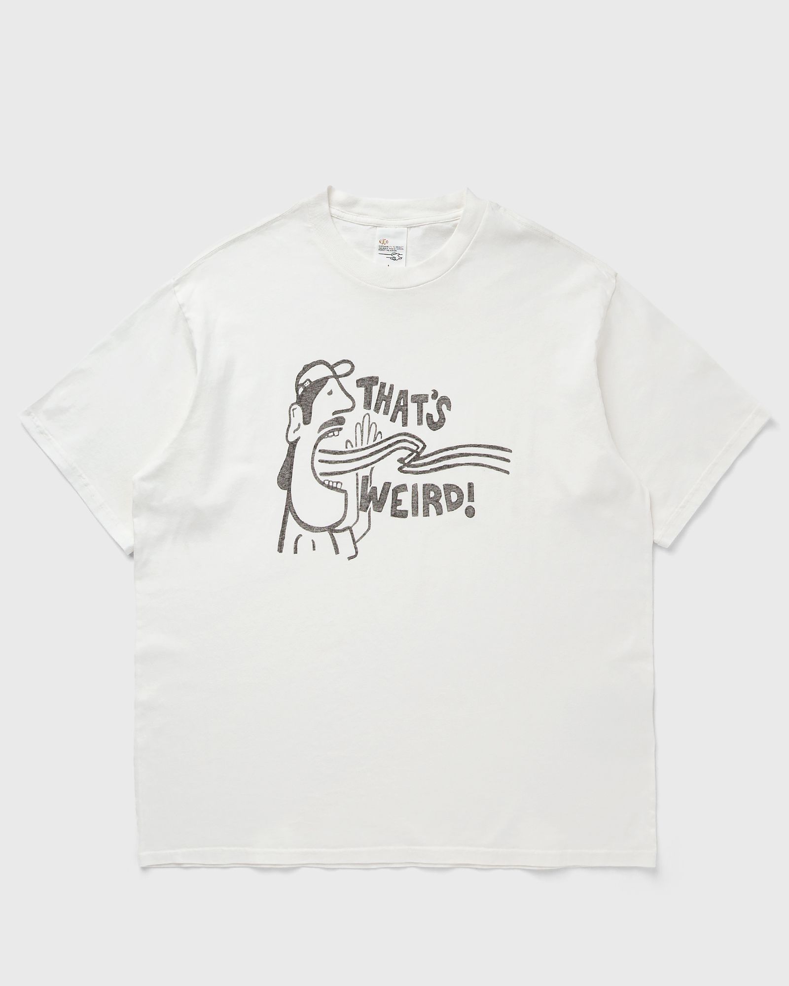 Nudie Jeans Koffe T-Shirt Thats Weird, white