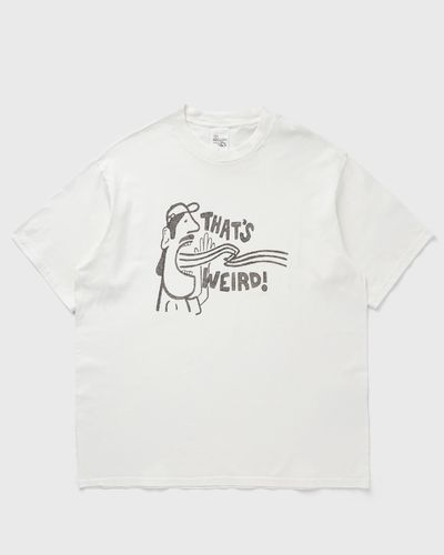 Nudie Jeans Koffe T-Shirt Thats Weird, white