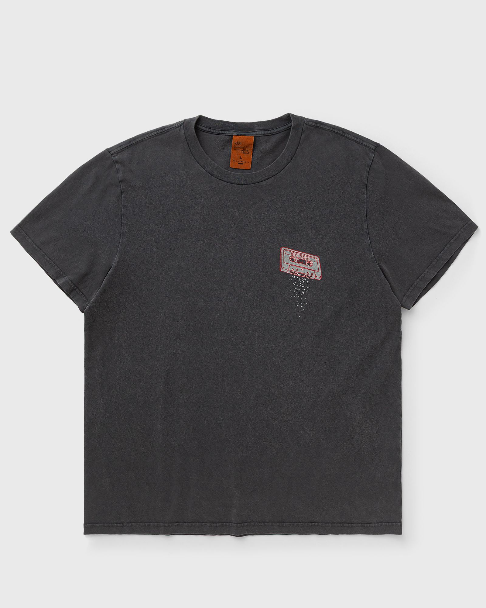 Nudie Jeans Roy Salty Tracks Tee, grey