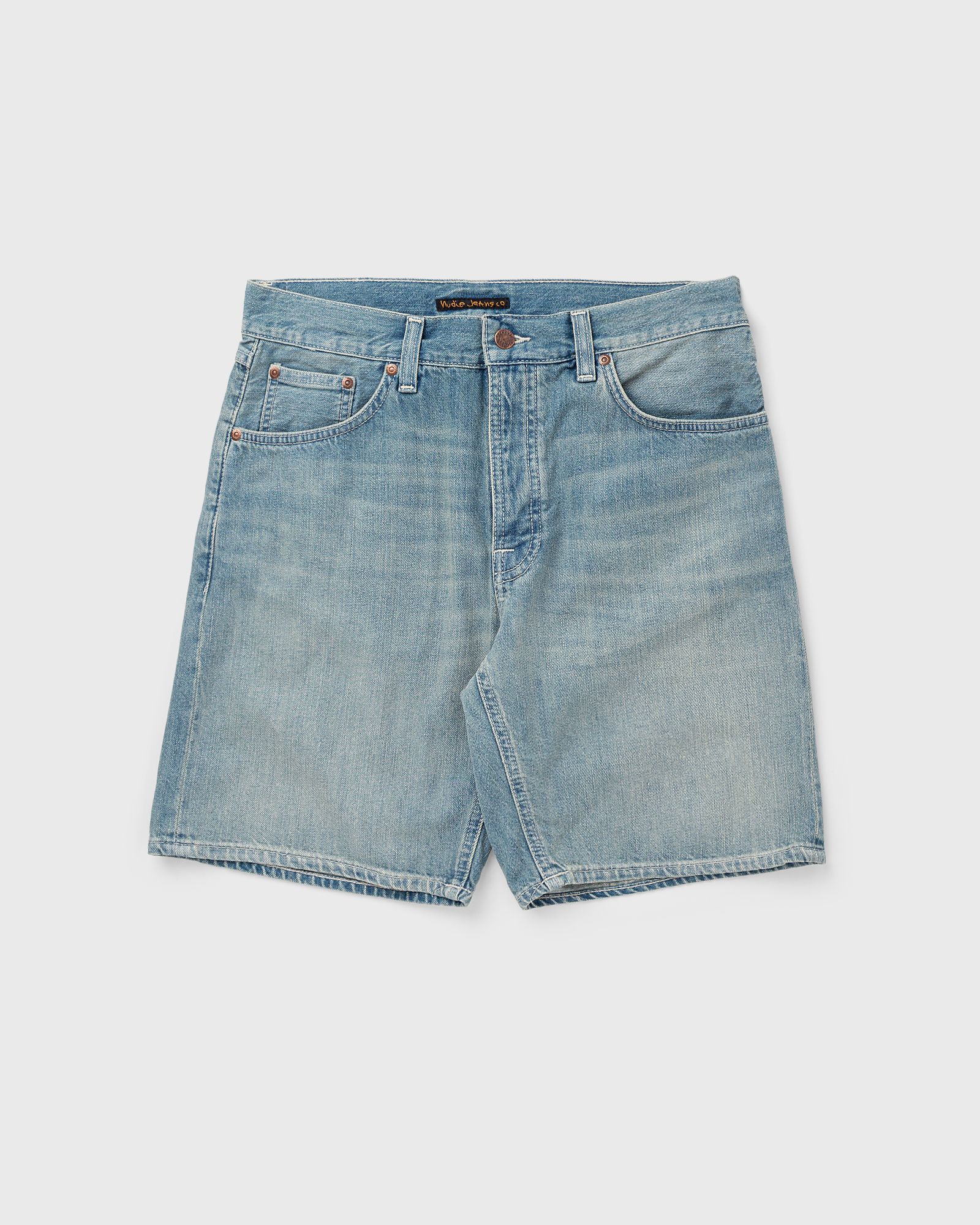 Nudie Jeans Seth Denim Shorts Drift Wood, blue