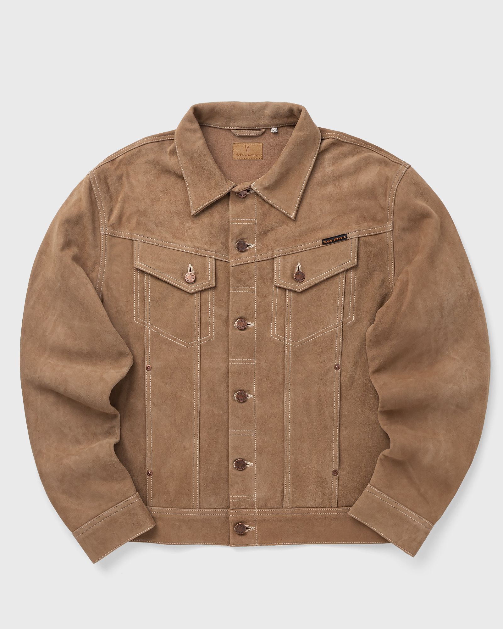 Nudie Jeans Willy Suede Jacket, brown