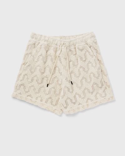 OAS Atlas Crochet Shorts, beige