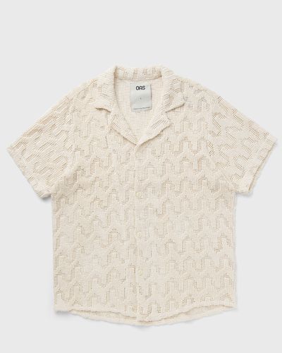 OAS Atlas Cuba Crochet Shirt, beige
