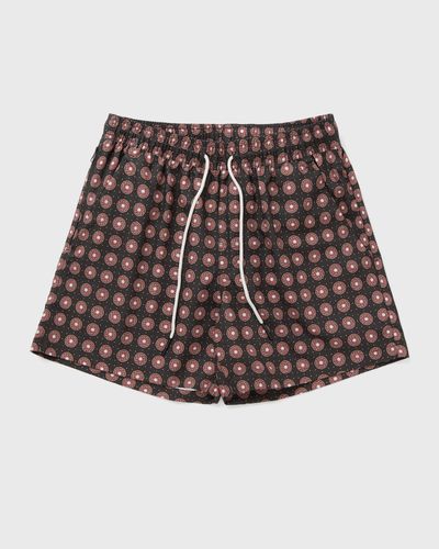 OAS Coffee Lumo Swim Shorts, brown