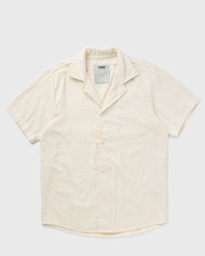OAS Cream Golconda Cuba Terry Shirt, beige