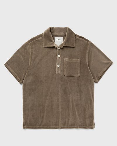 OAS Morel Girona Velour Shirt, brown