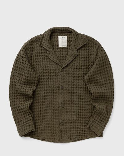 OAS Turtle Waffle Cuba Long Sleeve, green