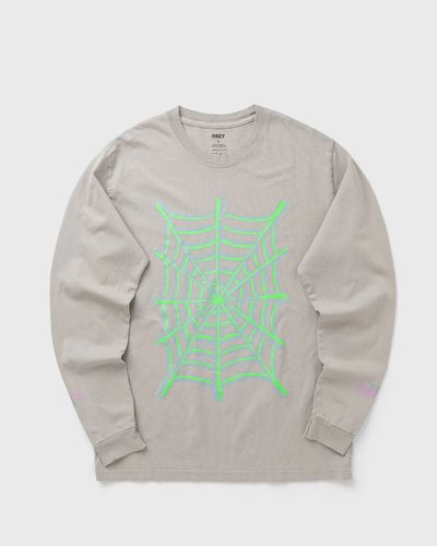 Obey ALMOST FREE OBEY LS TEE, beige