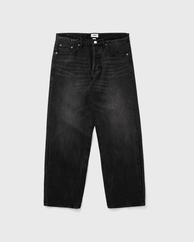 Obey Boxcar straight leg denim, black