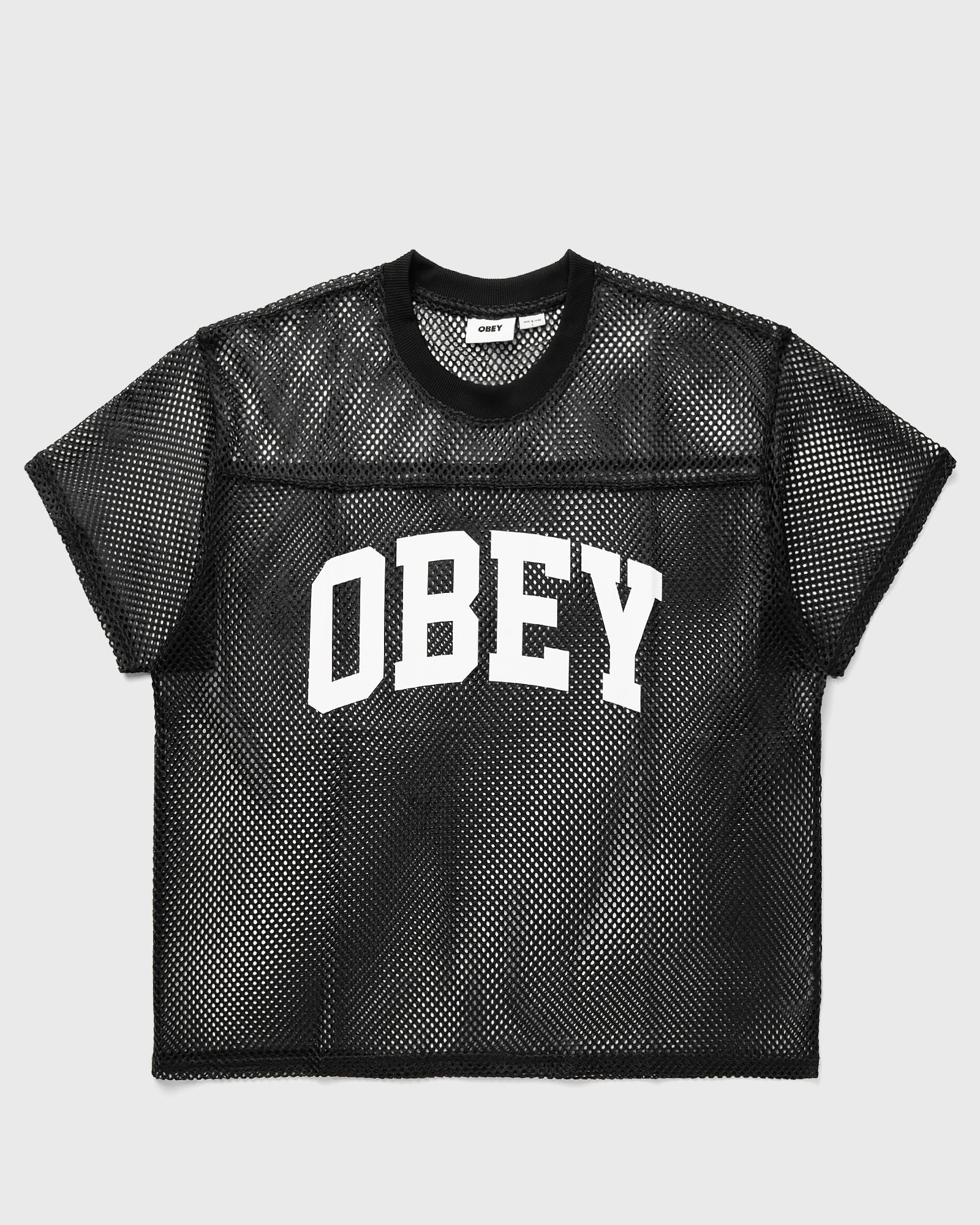 Obey Collegiate practice jersey, black