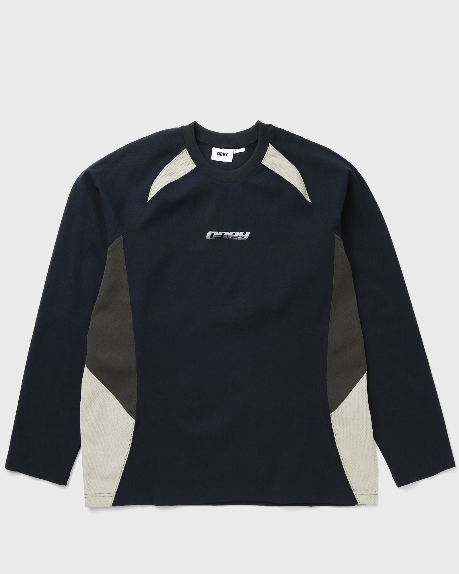 Obey DELTA KNIT LS, black