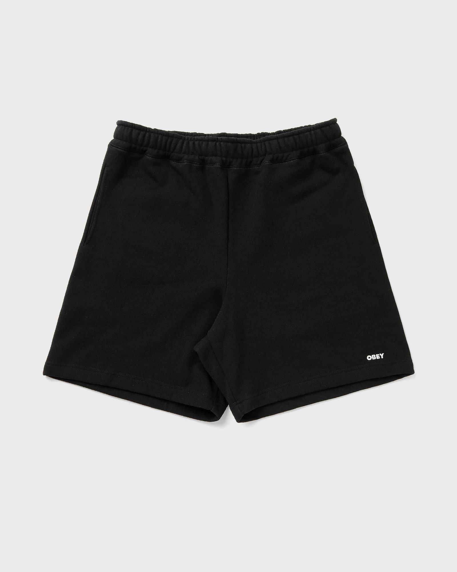 Obey Established works bold sweat short, black