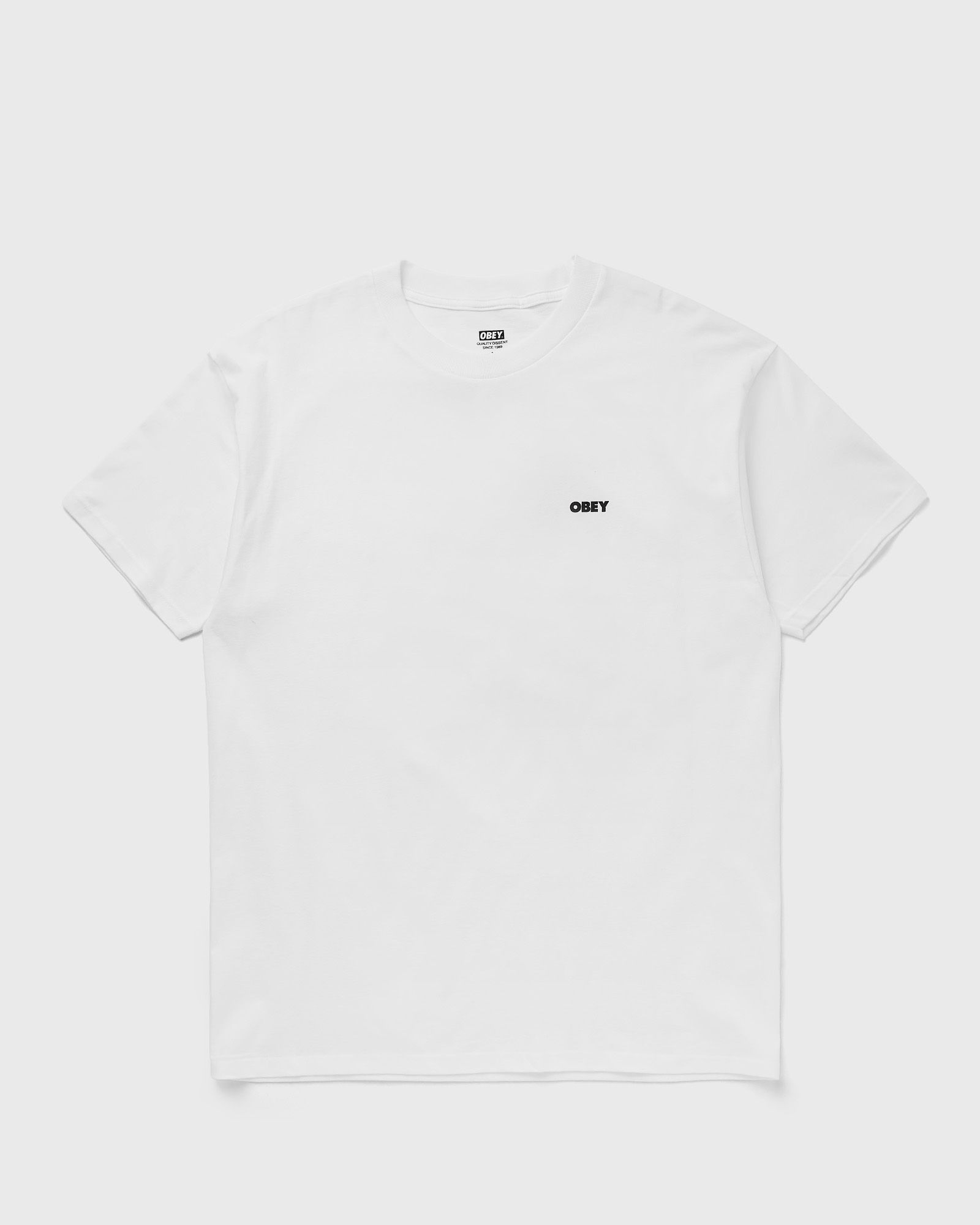 Obey I will obey, white