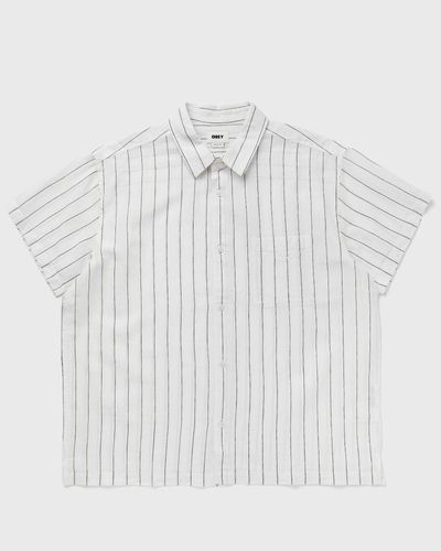 Obey Joe woven, white