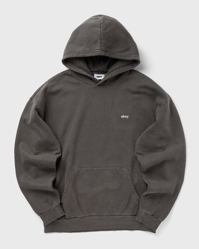 Obey Lowercase pigment hood, grey