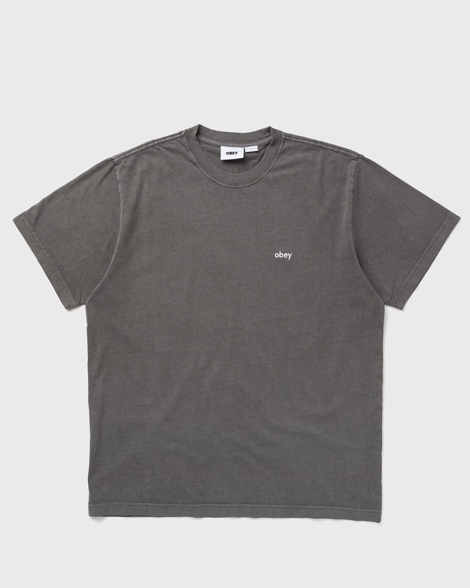 Obey Lowercase pigment tee ss, grey
