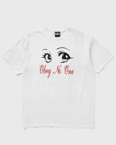 Obey NO ONE EYES, white