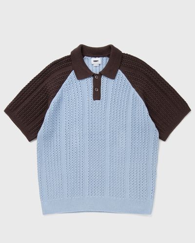 Obey Obey abel polo sweater, blue