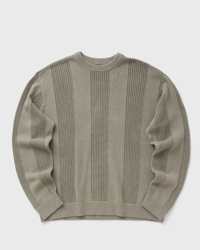 Obey Obey crochet sweater, grey