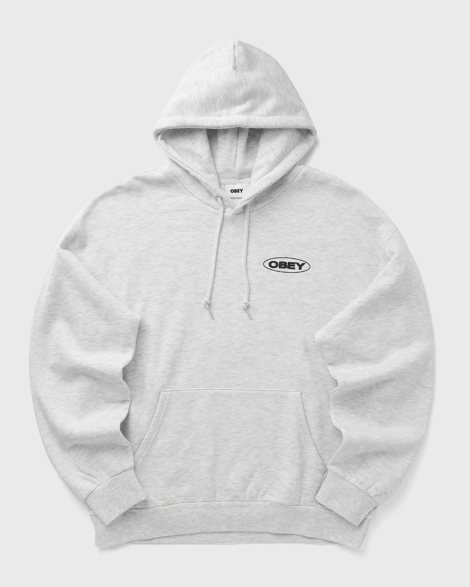 Obey Obey oval cities hood, grey