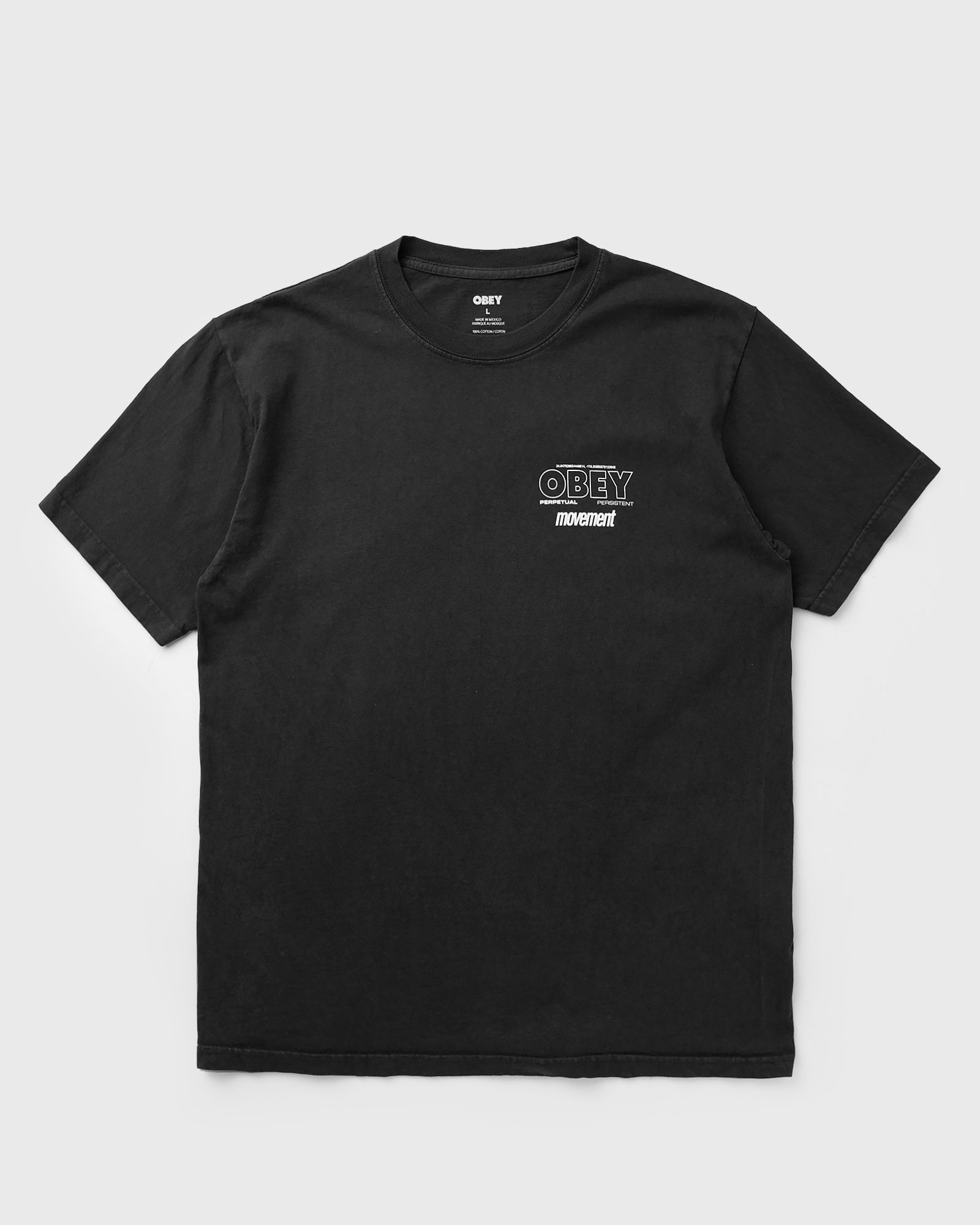 Obey Obey persistent movement, black