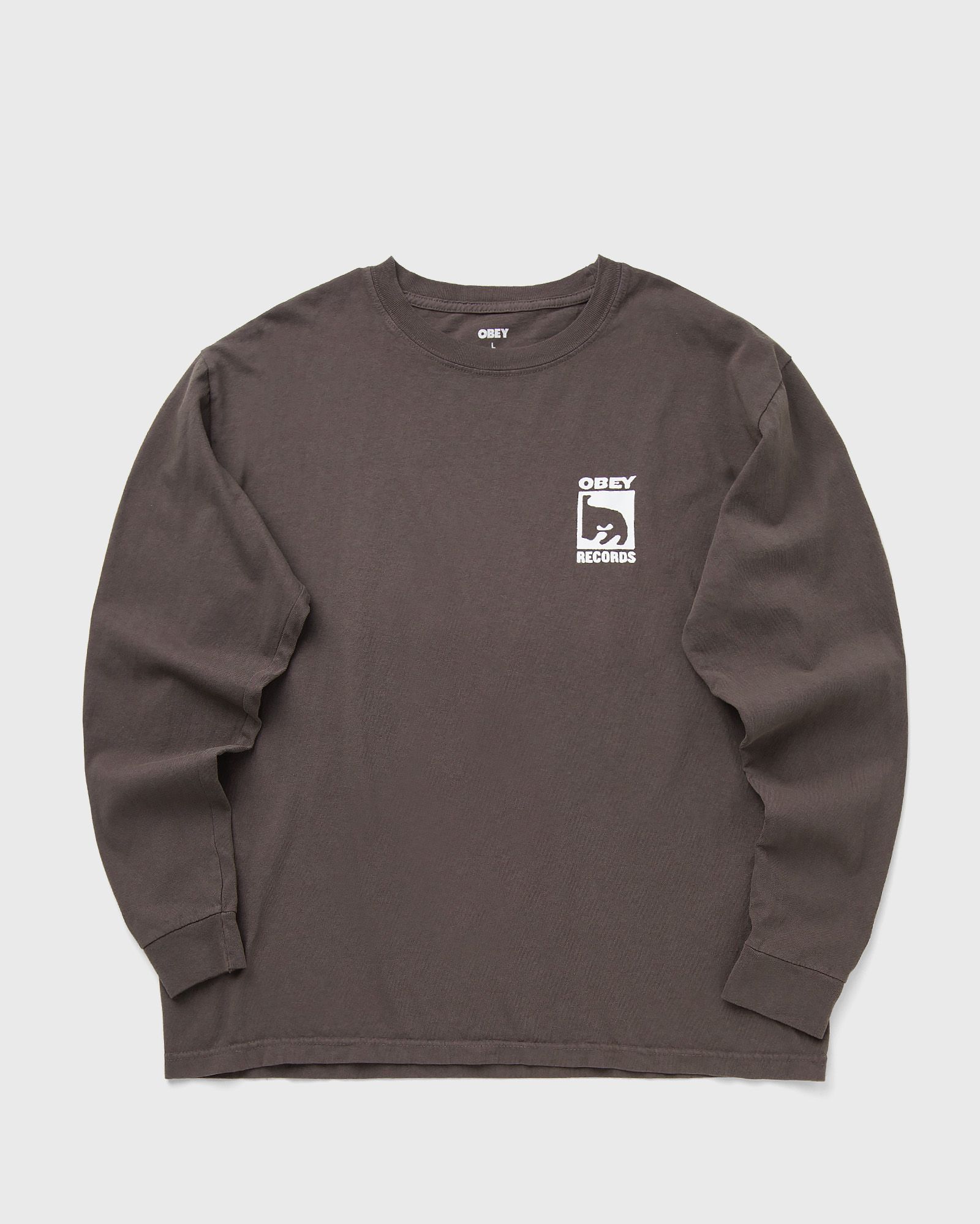 Obey Obey records icon, grey