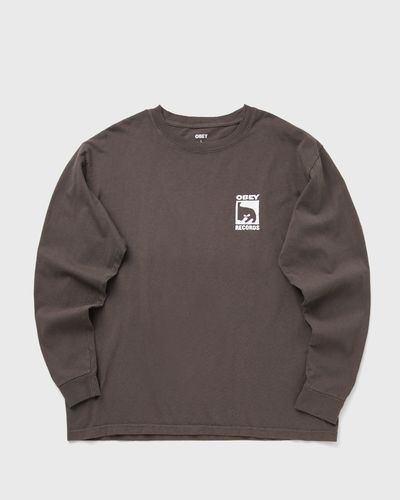 Obey Obey records icon, grey