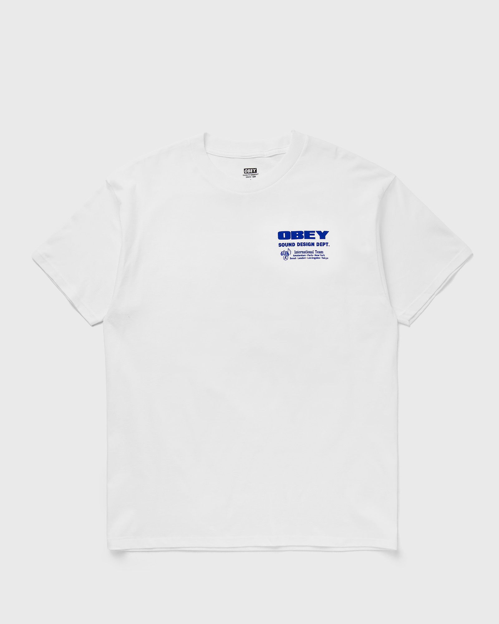 Obey Obey sound design dept., white