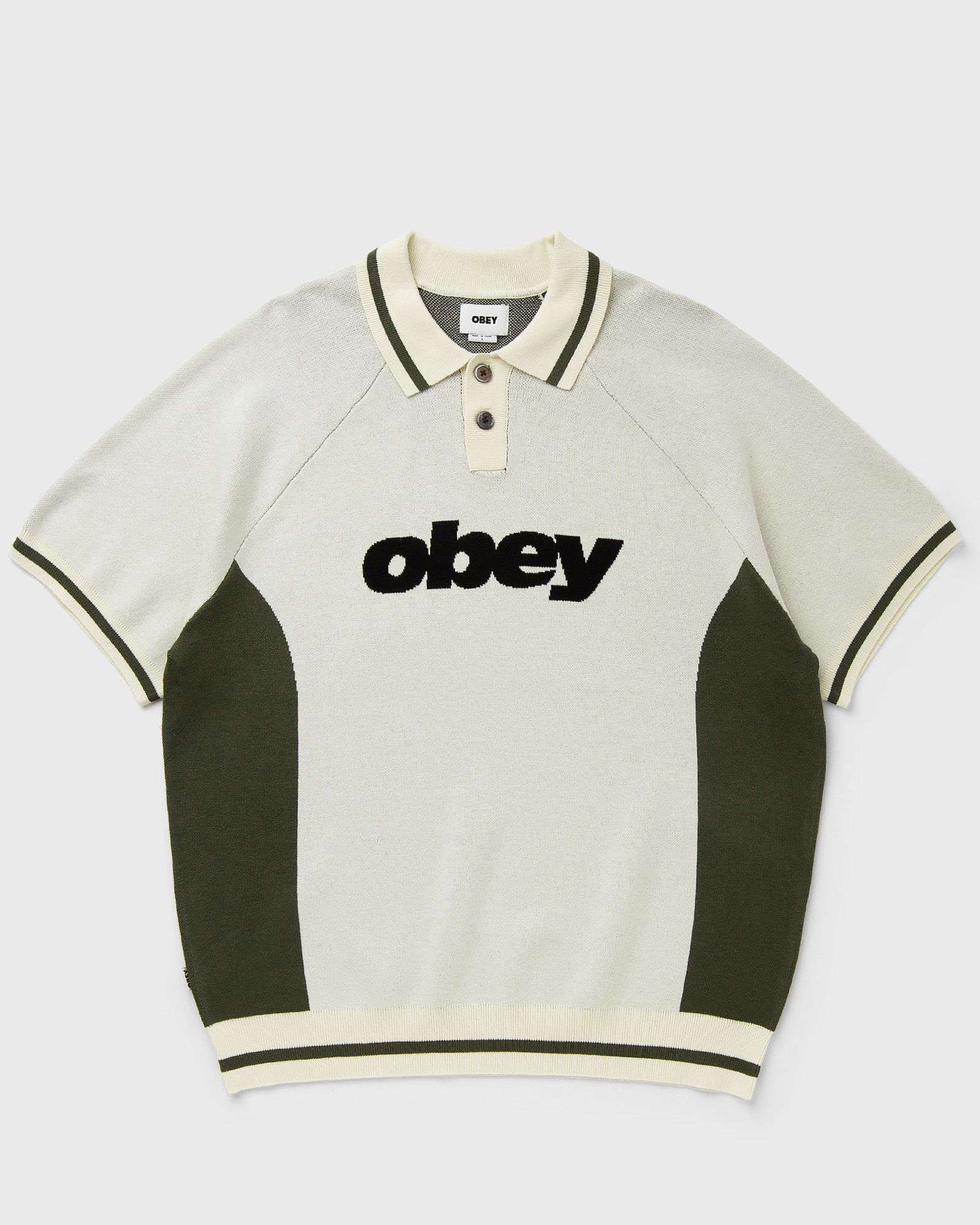 Obey Obey sport polo sweater, beige