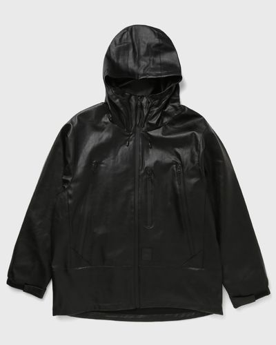 Obey OBSIDIAN PU JACKET, black